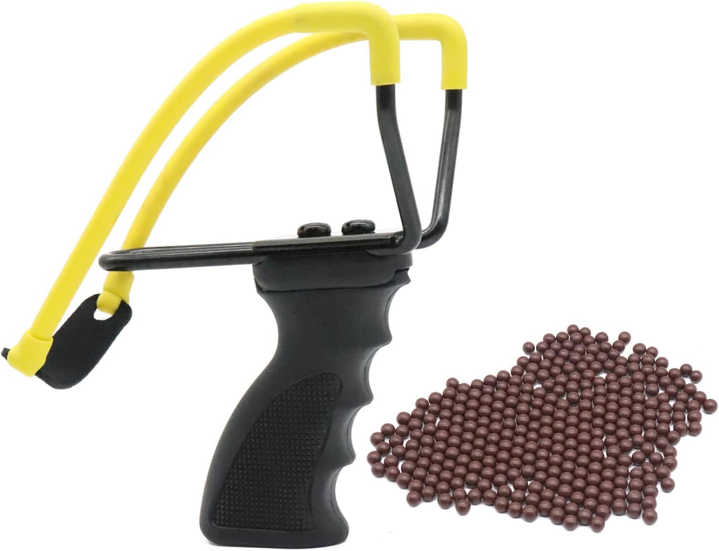 8. AUVIM Slingshot Professional for Hunting Slingshot Catapult with Strong Rubber Band Slingshot Zwille with 300 Ammo Prime Bundle Set