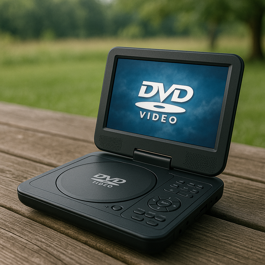 Portable-DVD-Player-Outside
