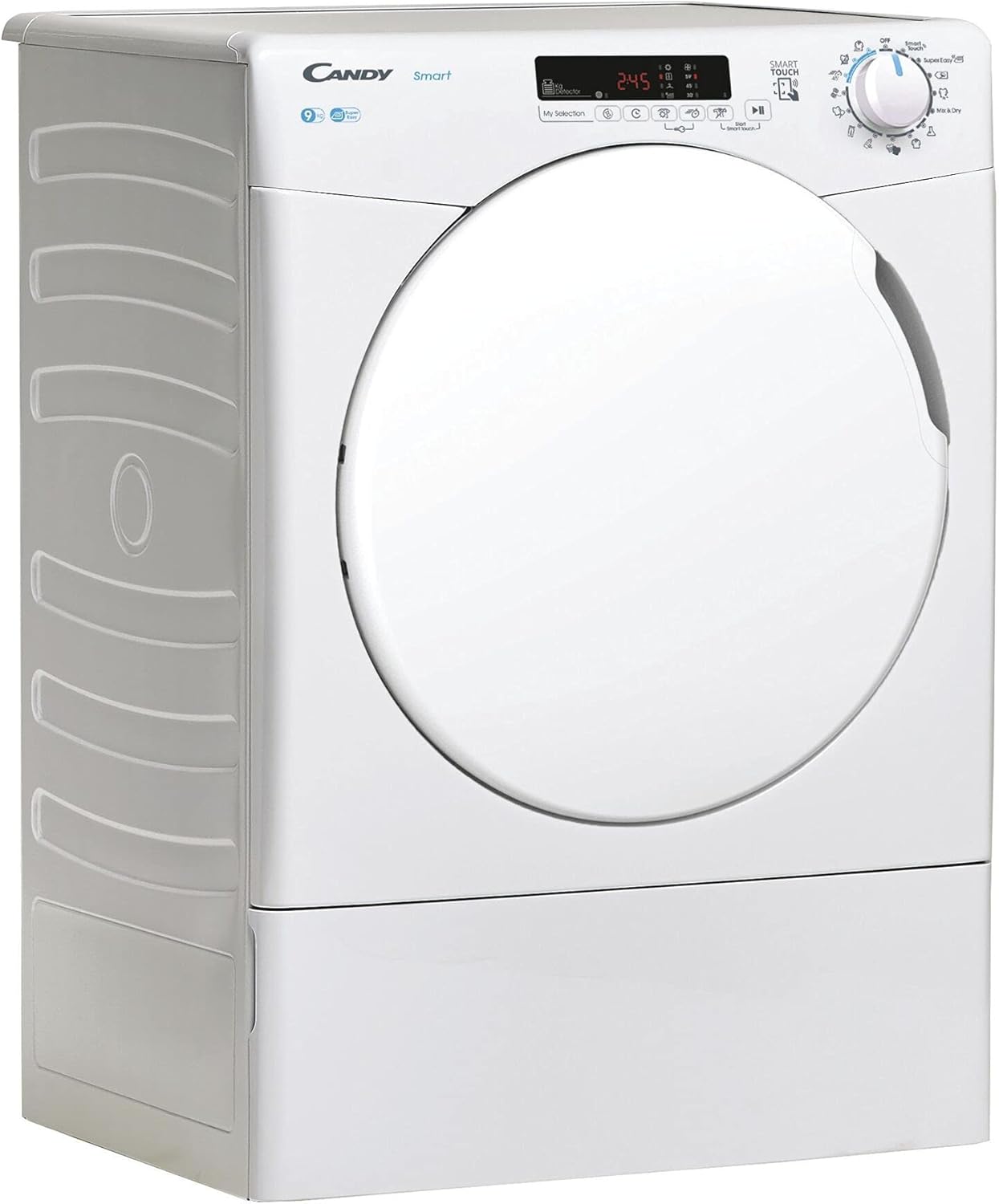 Candy CSEV9DF 9KG Vented Tumble Dryer, White, White Door [Energy Class C]