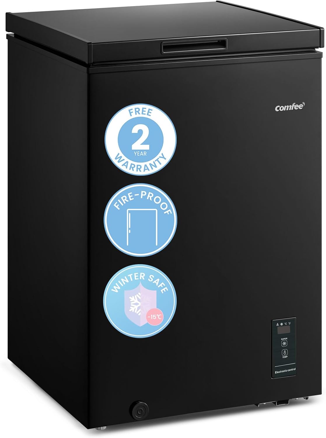 CHiQ Chest Freezer with Wire Rack